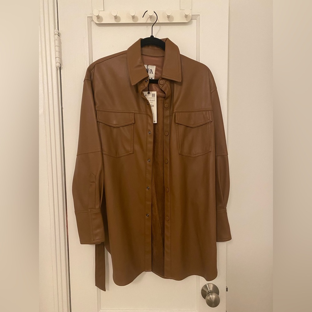 New with tags - Zara Belted Overshirt